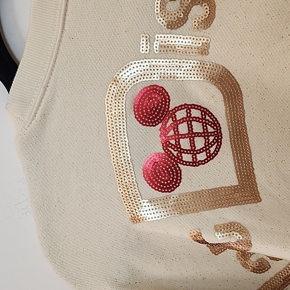 Disney Parks Mickey Walt Disney World Sequined Holiday Spirit Jersey Size S - Picture 14 of 16